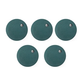 XHSP 5 Pack Valve Box Cover, 6 Inches Universal Round Valve Box Cover Lid Replacement for Sprinkler System Irrigation Circular Valve Box- Green