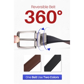 UrbanFocal Full Grain Leather Belts For Men - Real Lambskin Men's Belts Leather For Jeans | [106000106] Straight Buckle, 42