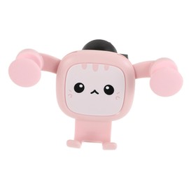 FELTECHELECTR Cute Cat Car Phone Mount Holder Adorable Air Vent Clip for Easy Installation Cradle for All and Stylish Car Accessories