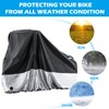 MOPHOTO Bike Cover Adult Tricycle Cover for Outdoor Bicycle Storage,