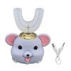 Mouth Electric Toothbrush U Shaped Toothbrush USB Charging Cartoon Silicone