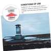 KICHOUSE 1pc Chimney Rainproof Cover Smoke Funnel for Ventilation Easy