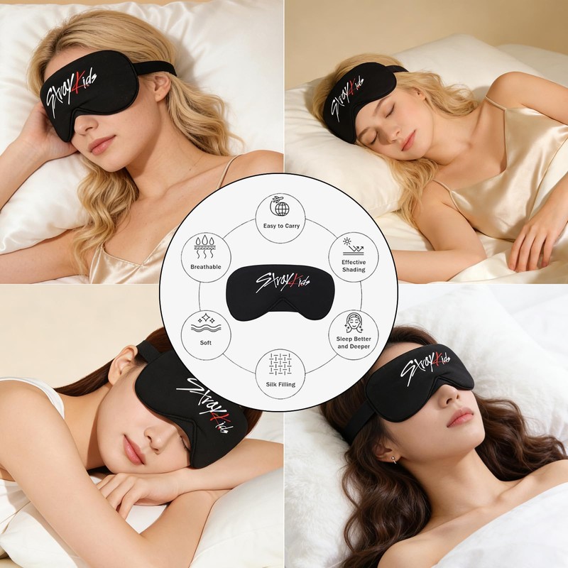 Stray Sleep Mask Light Blocking Sleep Mask Comfortable Adjustable Eye