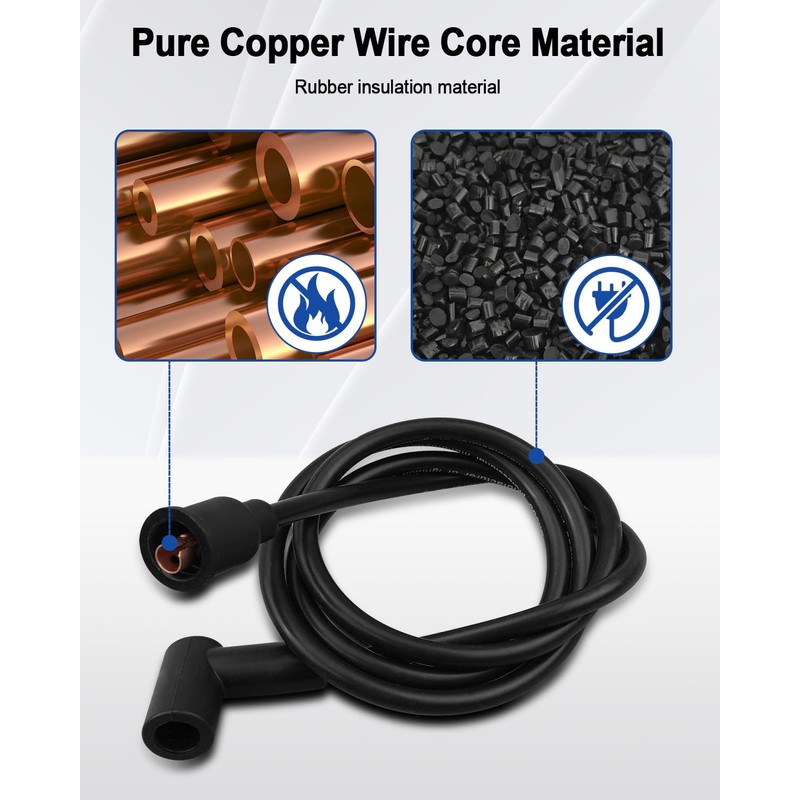 OCHIKI Spark Plug Wire Set Fit for Ford 2N 8N