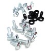 10pcs. M6 Rack Fixing Set, Captive Cage Nuts Bolts Screws