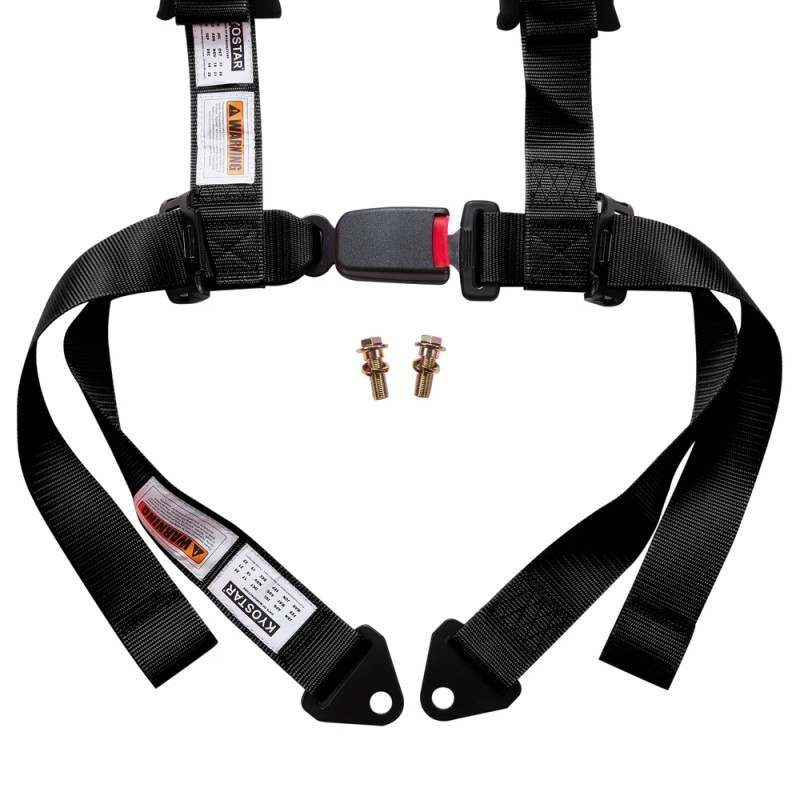 KYOSTAR 2'' Racing Safety Harness 4-Point with Ultra Soft Heavy