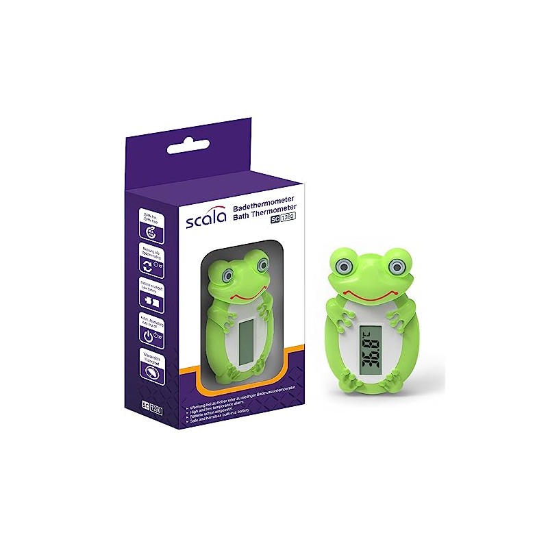 scala SC 1280 Digital Bath Thermometer Frog