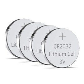 Synergy Digital Car Key Remote Batteries, Compatible with Ford Taurus (2015) Car Key Remote, (Lithium, 3V, 220mAh) Ultra High Capacity - Pack of 4 Batteries