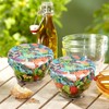 PHOGARY Food Cover Covers, Reusable Elastic Fabric Covers, Multipurpose Food
