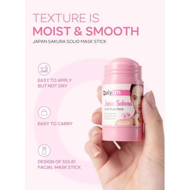 Mascarilla Facial Japonesa En Barra Con Forma De Flor De
