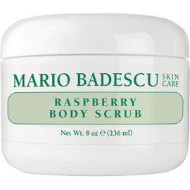 Mario Badescu Exfoliante Corporal de Frambuesa para Todo Tipo de Piel Exfoliante Corporal Exfoliante que Suaviza y Renueva Formulado con Semillas de Frambuesa y Extracto de Papaya 236 ml