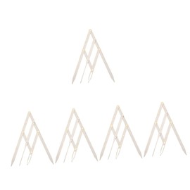 TOVINANNA Pcs Three-point Eyebrow Measuring Ruler Precision Eyebrow Drawing Tool Material Easy to Use Adjustable Size