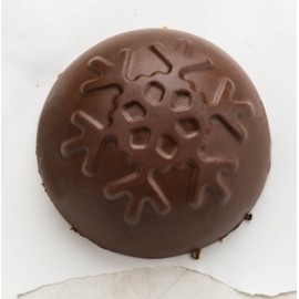 Mobi Hot Chocolate Cocoa Bombs Silicone Mold, Snowflake, for Making 3 "Bombs"