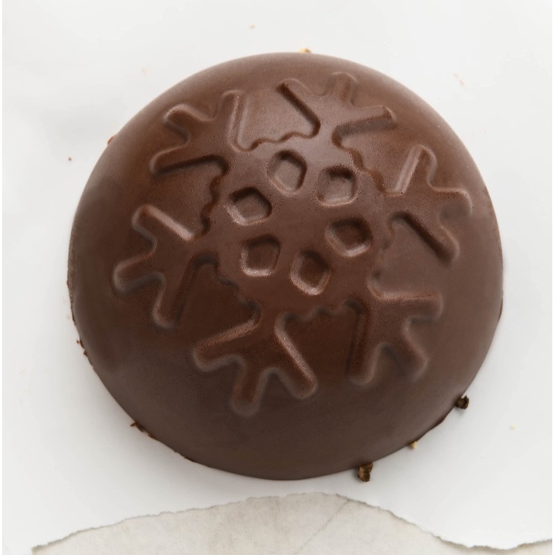 Mobi Hot Chocolate Cocoa Bombs Silicone Mold, Snowflake, for Making