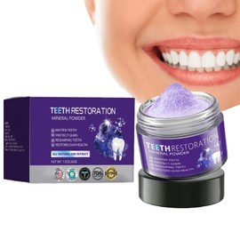 Mineral Zahnpulver,Zahnrestaurations Mineralpuder,Zahnpulver Gegen Verfärbungen,Zahnaufhellungspuder,Mineral ToothPowder,Zahnrestauration Pulver,Schützt das Zahnfleisch und erfrischt den Atem