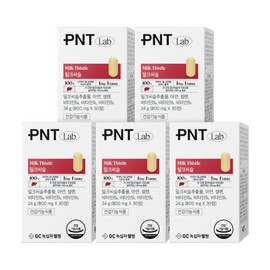 GC Green Cross Wellbeing PNT Milk Thistle 30 tablets, 1 month supply / GC녹십자웰빙 PNT 밀크씨슬 30정 1개월분 X 5