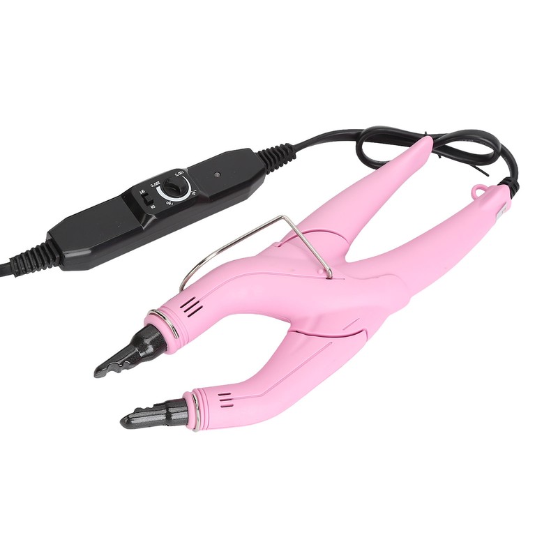Professional Hair Extensions Tool Temp Adjustable Even Heating Fusion Heat