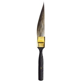 da Vinci Graphic Design Serie 703 Nadelstreifenpinsel, Dolchform, Synthetisches Eichhörnchenimitat mit schwarzem Griff, Größe 3