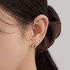 Gold&Deer 14K Goldfield Heart Chubby One-Touch Earrings Yellow Gold /