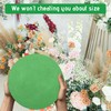 Max Shape 6Pcs Floral Foam Round Blocks, Large Wet and