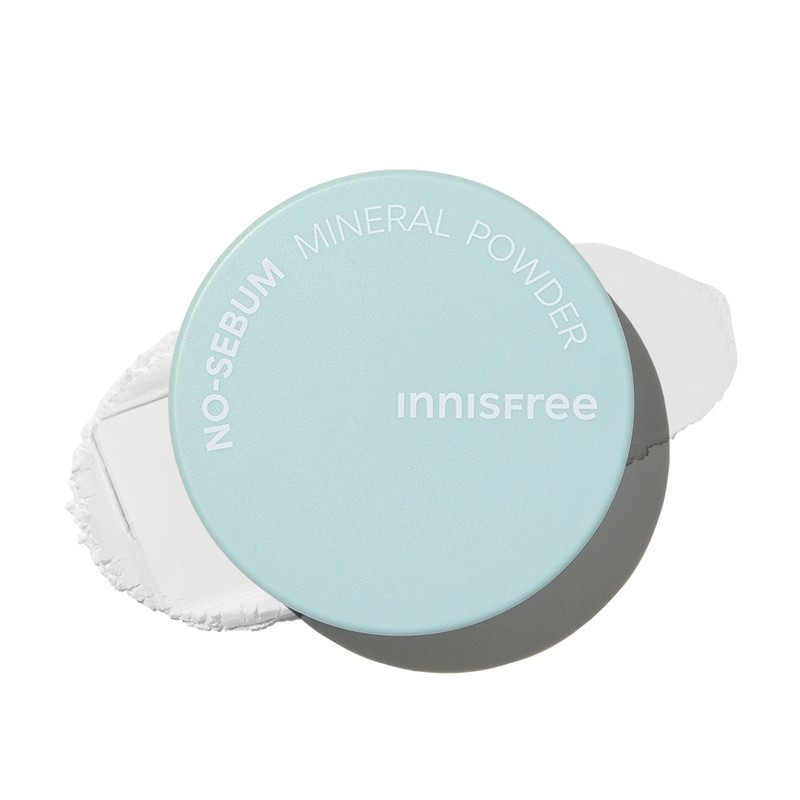 Innisfree [이니스프리][봄선물][듀오]노세범 미네랄 파우더 세트 [Innisfree][Spring Gift][Duo] No-Sebum Mineral Powder