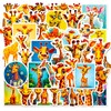Mistree 50 Stickers Giraffe 5 cm Craft Sticker Set Children