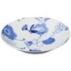 Ceramic Indigo Nohohon Cat Bread Plate Sora