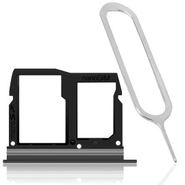 For LG Excellent SIM and Memory Card Tray Holder and Card Pin For LG Stylo 5 LM-Q720QM