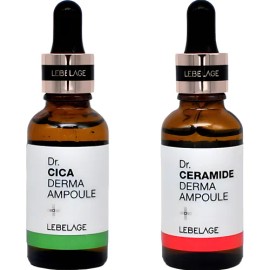 Serum Derma Coreano Cica Y Ceramida_ Reparador De Piel (2pz) Todo Tipo De Piel Danoche                                                                