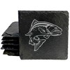Crafted for Fishermen: Durable & Stylish Fish Coasters - Perfect