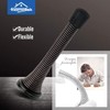 Oil Rubbed Bronze Spring Door Stopper with Rubber Bumper –