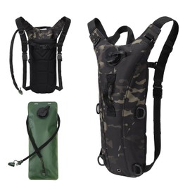 Hydration Backpack,Water Bag for Running,Hydration Vest,Equipped with 3L Hydration Bags,Suitable for Women and Running Backpacks for Men,Cycling.Mountaineering,and Marathon Races.(Camouflage)