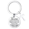 Ghloyza Christian Sister Keyring Gifts Christian Gifts for Women Inspirational