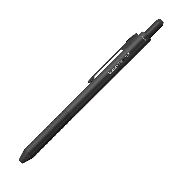 Auto MF-25B3-GY Multi-Functional Pen, Bloom 3-in-1, Iron Gray