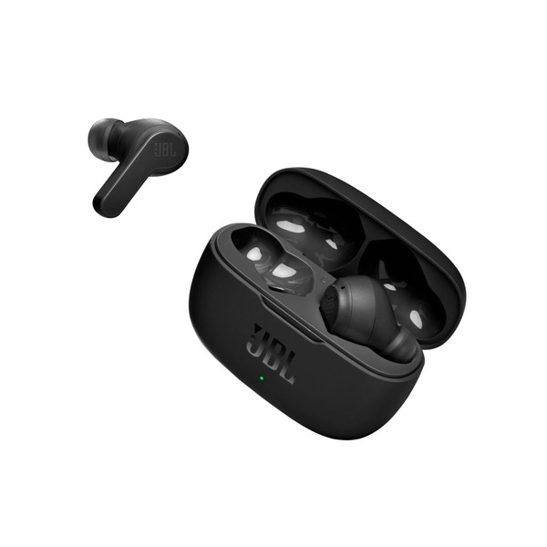 JBL Vibe 200 True Wireless Bluetooth Earbuds - Black (Renewed)