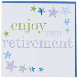 Claire Giles Sherbet Sundaes Retirement Card - Blue