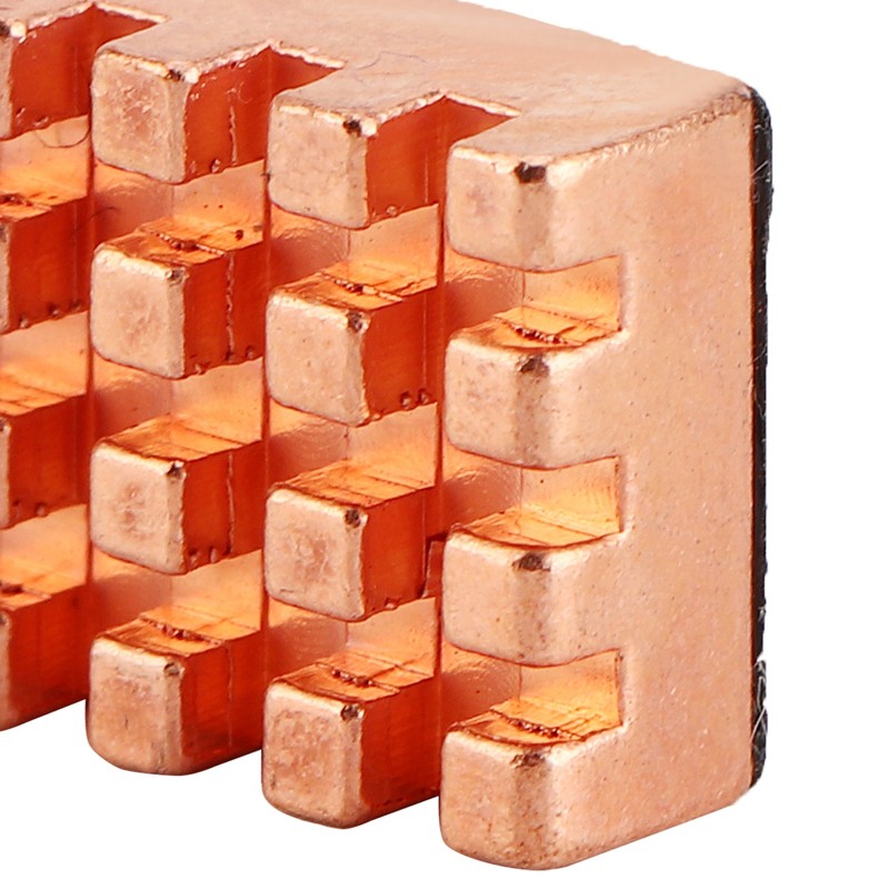 10pcs P15x5x10 Brass Heatsink with Thermal Adhesive Tape CPU Heat