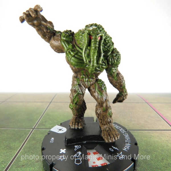 WizKids Secret Wars Battleworld ~ MAN-THING SOLDIER #012 HeroClix miniature