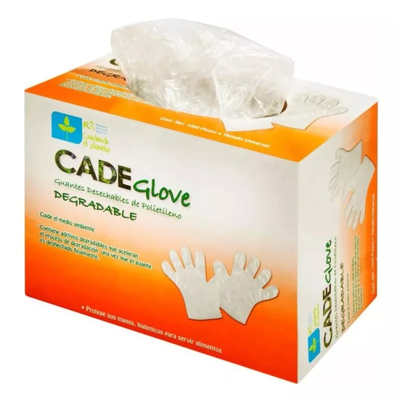 Glove Guantes Polietileno 20,000 Piezas Desechables.