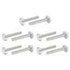 PATIKIL M6 x 40 mm T Slot Bolts, 10 Pcs