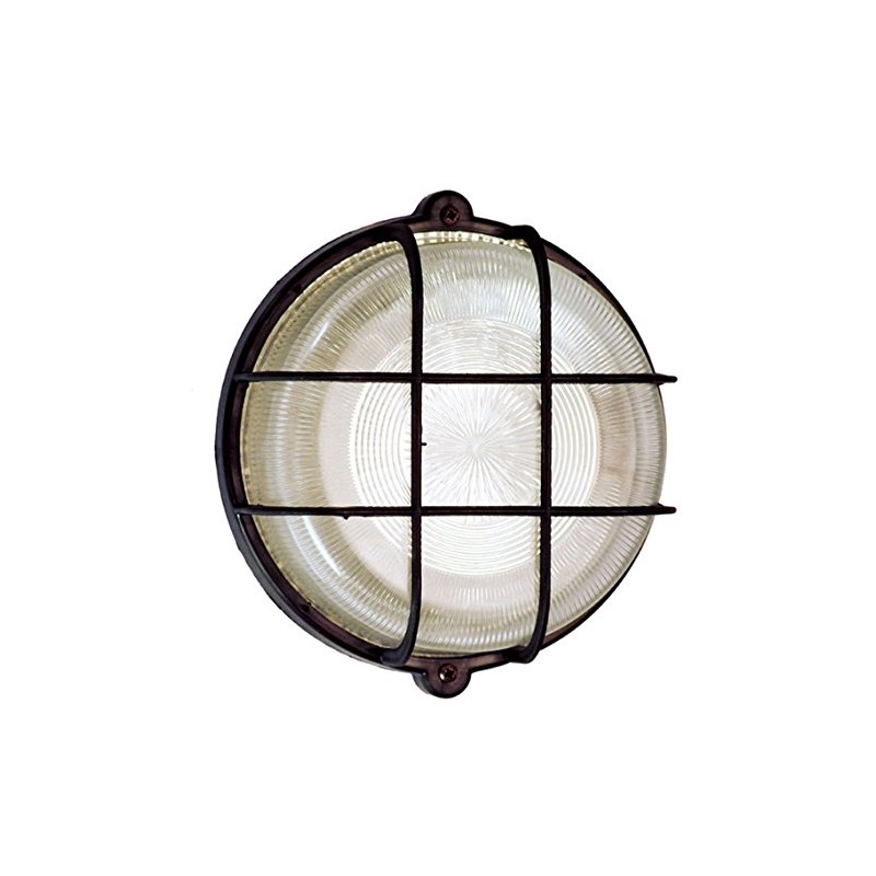 AS Schwabe 66001 Round Light 100 W, schw., Glas, E27