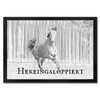 trendaffe Galloping Door Mat with Horse for Every Horse Lover
