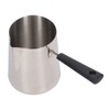 Coffee Milk Frothing Pitcher Cup 304 Stainless Steel Long Handle