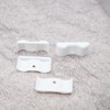 ULEIVA Replacement End Caps Set of 4 White Compatible with