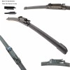 2MPLASTIC Front Windshield Wiper Blades For LINCOLN MKT 2010-2019 24"