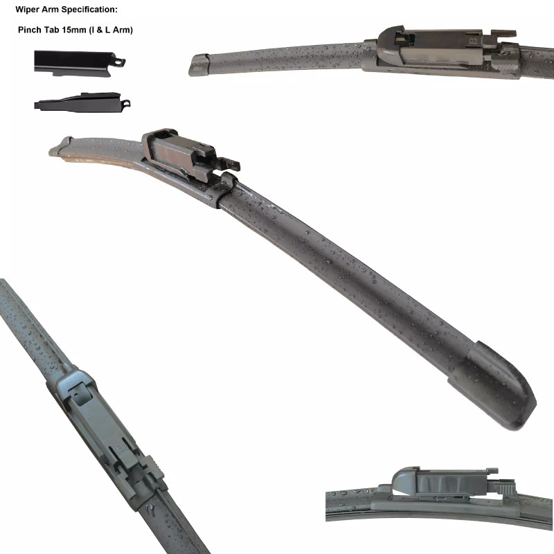 2MPLASTIC Front Windshield Wiper Blades For LINCOLN MKT 2010-2019 24"