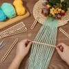 BENECREAT 6 Pieces 6 Sizes Tablet Weaving Separator, Wood Embroidery