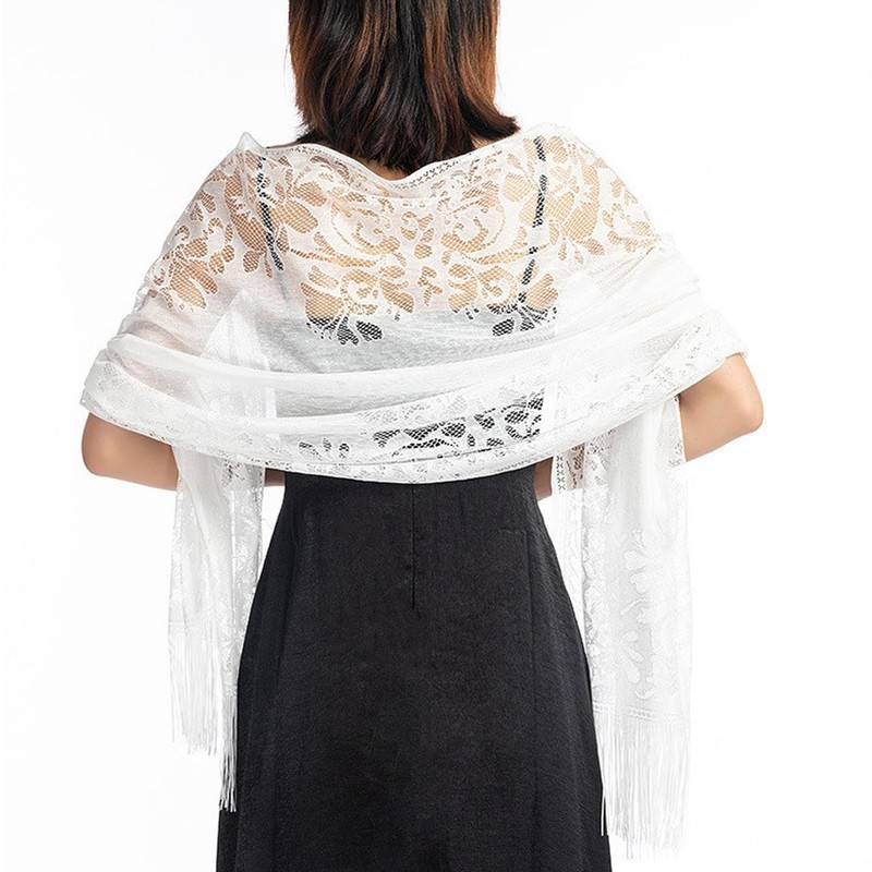 TYGFRT Elegant Ladies Evening Dress Shawl - Bride And Bridesmaid