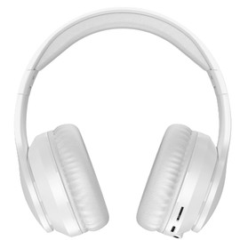XP WER X50 Audífonos Diadema Bluetooth, Súper Cómodos, hasta 12 Horas De Uso, Sonido Cristalino, Conexión a 2 Dispositivos, Asistente de Voz, Micrófono Incorporado (Garantía 1 año) (Blanco)