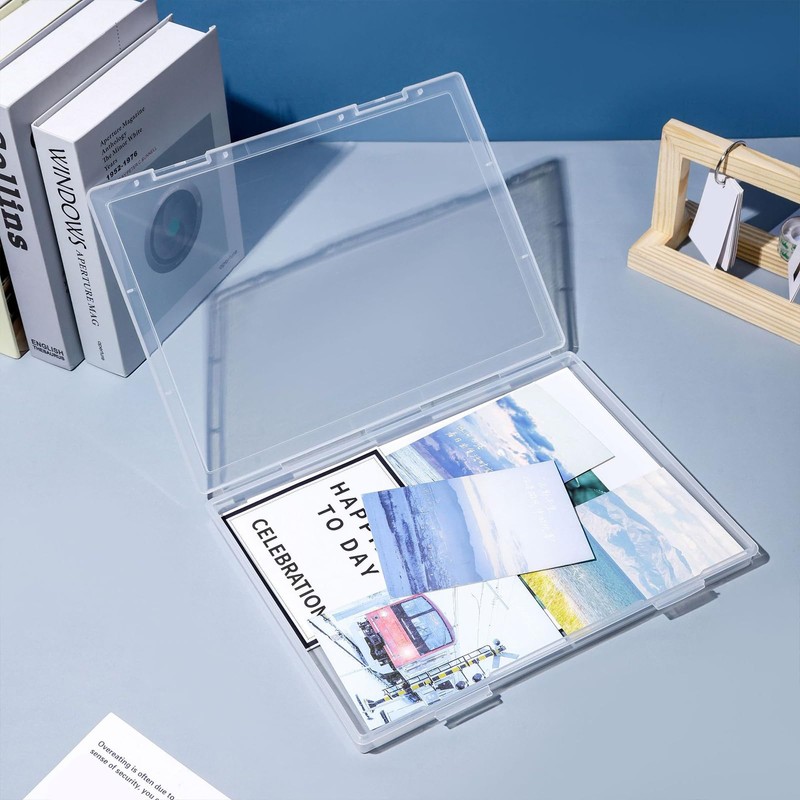 Marte Vanci A4 File Box Clear Paper Storage Boxes File